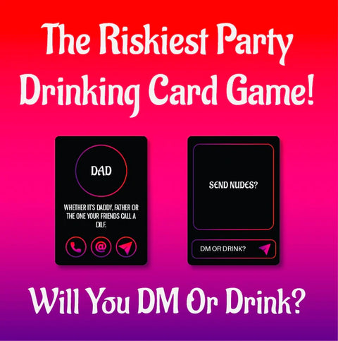 RISK IT OR DRINK IT - Fun Drinking Party Game – Risky Couples