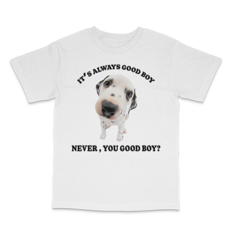 It's Always Good Boy Custom Printed T-Shirt
