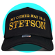 My Other Hat Is A Stetson Man in Black Trucker Hat