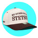 My Other Hat is a Stetson Brown/Tan Snapback Trucker Hat