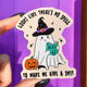Looks Like There's No Spell To Make Me Give A Shit Halloween Sticker