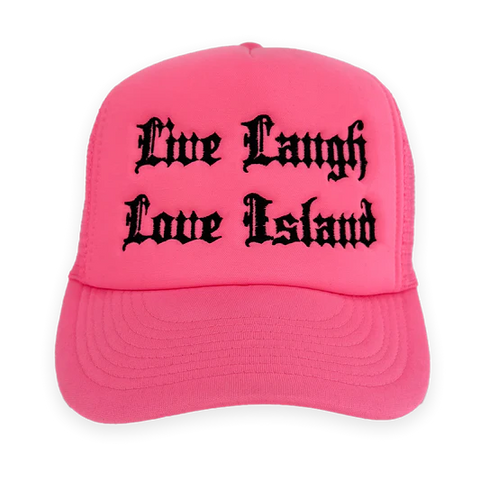 Live Laugh Love Island Embroidered Hat