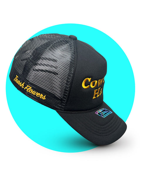 Goth Country Cowboy Hat Trucker Hat