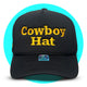 Goth Country Cowboy Hat Trucker Hat