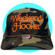 Weekend Hooker Camo Embroidered Trucker Hat