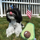 AVOCADO PLUSH DOG TOY