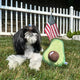 AVOCADO PLUSH DOG TOY