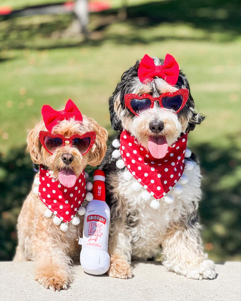 SMIRRUFF ICE PLUSH DOG TOY