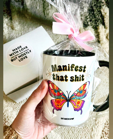 Manifest Butterfly 15oz Mug