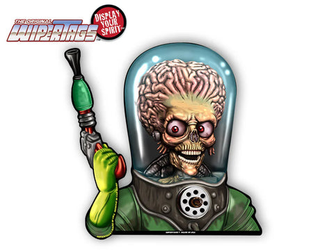 *NEW!* Mars Martian Waving Gun WiperTags