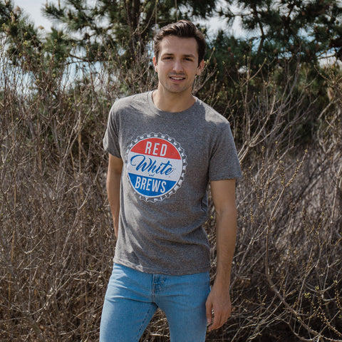 Red, White, and Brews Men's T-Shirt