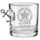 Military 250th Anniversary Glasses