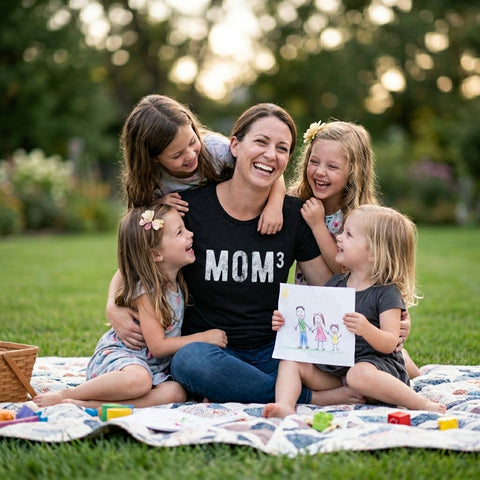 Mom Of Three Women's T Shirt