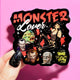 Monster Lover Halloween Sticker