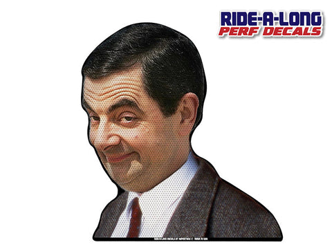 *NEW* Mr Bean *RIDE A LONG* Perforated Decal