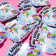 Funny Vinyl Sticker – My Little Panic Attack – Holographic Unicorn Waterproof Decal Sticker