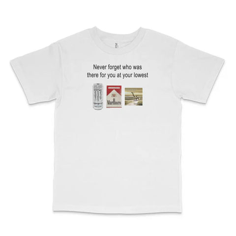 Never Forget Custom Printed T-Shirt