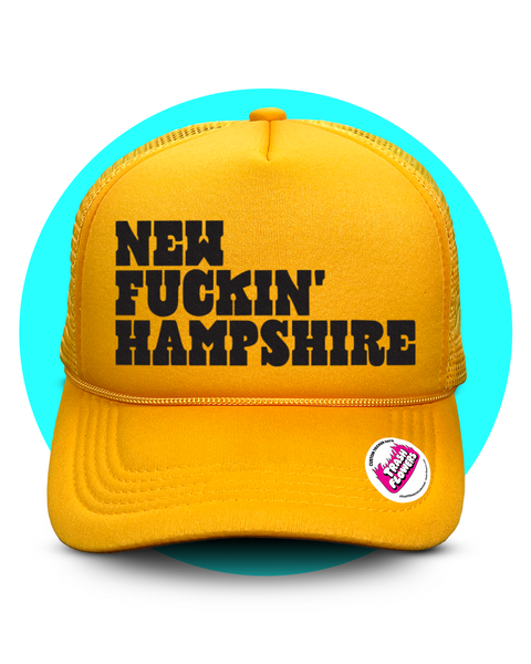 Every Fuckin' US State Trucker hat