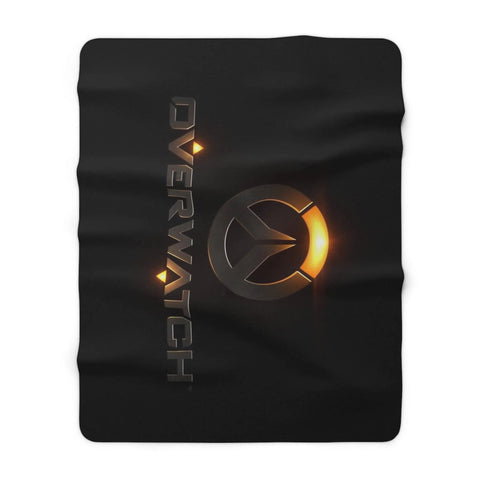 Overwatch Sherpa Blanket – Plush Cozy Fleece Throw for Ultimate Warmth