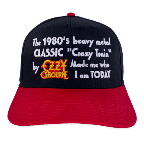 Crazy Train Custom Embroidered Hat
