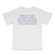People Who Get Diarrhea Are Weak Custom Printed T-Shirt