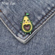 Kawaii Avocado Enamel Pin