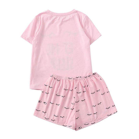 Kawaii "Let Me Sleep" Pajama Set
