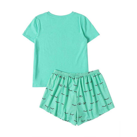 Kawaii "Let Me Sleep" Pajama Set