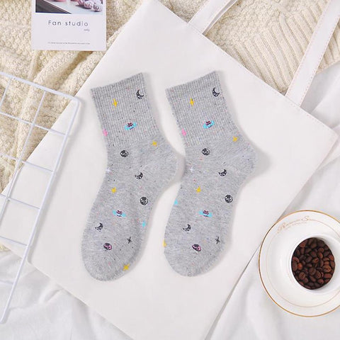 Harajuku Galaxy Socks