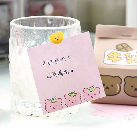 Milk Bear Memo Pad