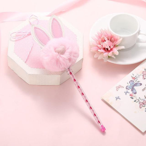 Plush Bunny Gel Pens