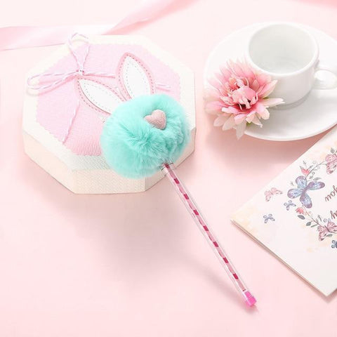 Plush Bunny Gel Pens