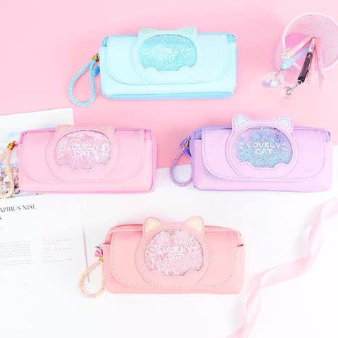 Cute Cat Pencil Bag