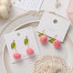 Peach Earrings