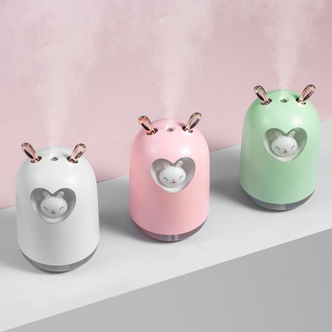 LED Night Light Bunny Humidifier