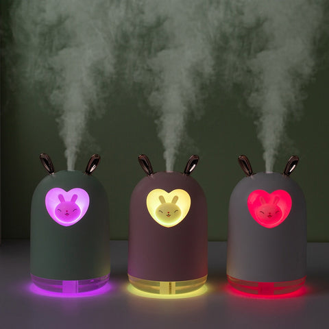 LED Night Light Bunny Humidifier