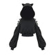 Dark Kawaii Black Cat Hoodie