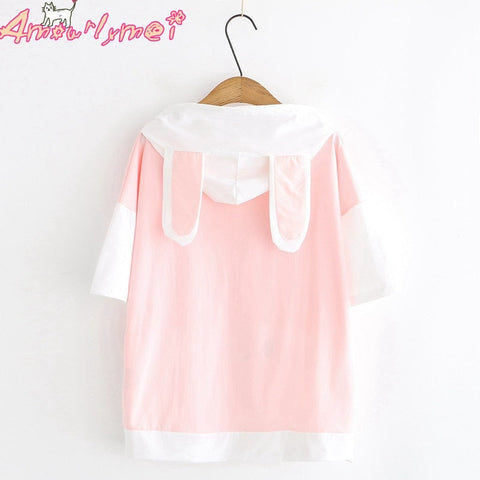 Bunny Print Hoodie