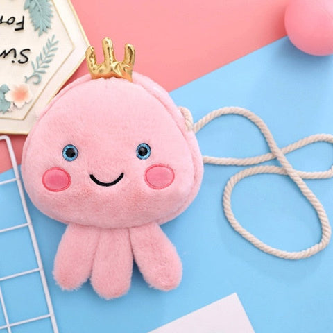 Jellyfish Plushie Purse