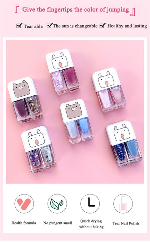 Kawaii Nail Polish Combo Set