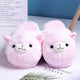 Kawaii Alpaca Plush Slippers