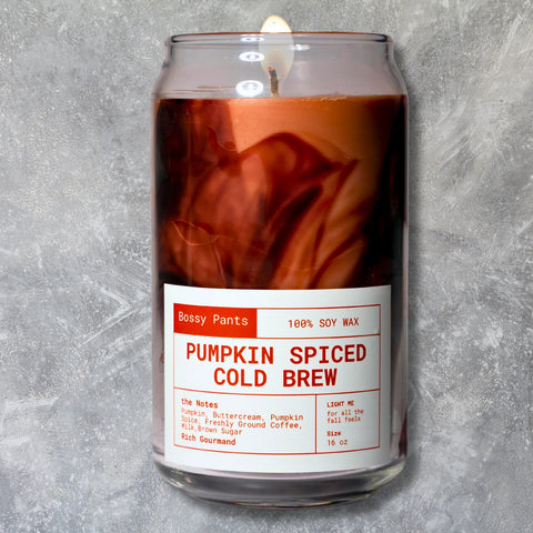 Pumpkin Spiced Cold Brew Candle