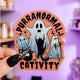 Purranormal Cativity Halloween Sticker