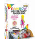 Rainbow Pecker Ring Pops - 12 Count