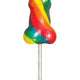 Rainbow Pecker Pops - 72 Count