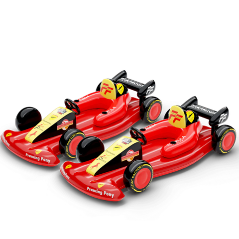Red Racing Pool Float | Winter Sled