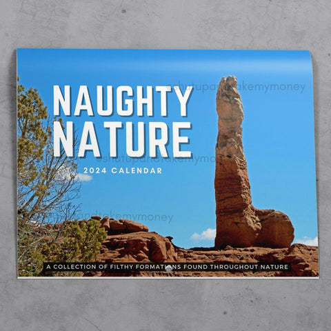 Naughty Nature 2024 Calendar