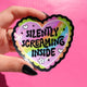 Funny Mental Health Sticker Pack –  Holographic Waterproof Vinyl Decals – Discounted Bundle of Anxiety, Therapy & Trauma Humor