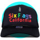 Six Fags California Trucker Hat