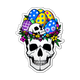 Easter Skull Sticker